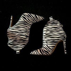 Zebra Print Boots